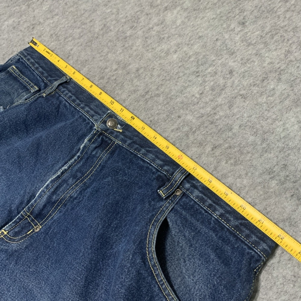 Y2K 90s Beverly Hills Polo Club Men's Carpenter Baggy Jeans 100% COTTON - 44X30 - Picture 12 of 16